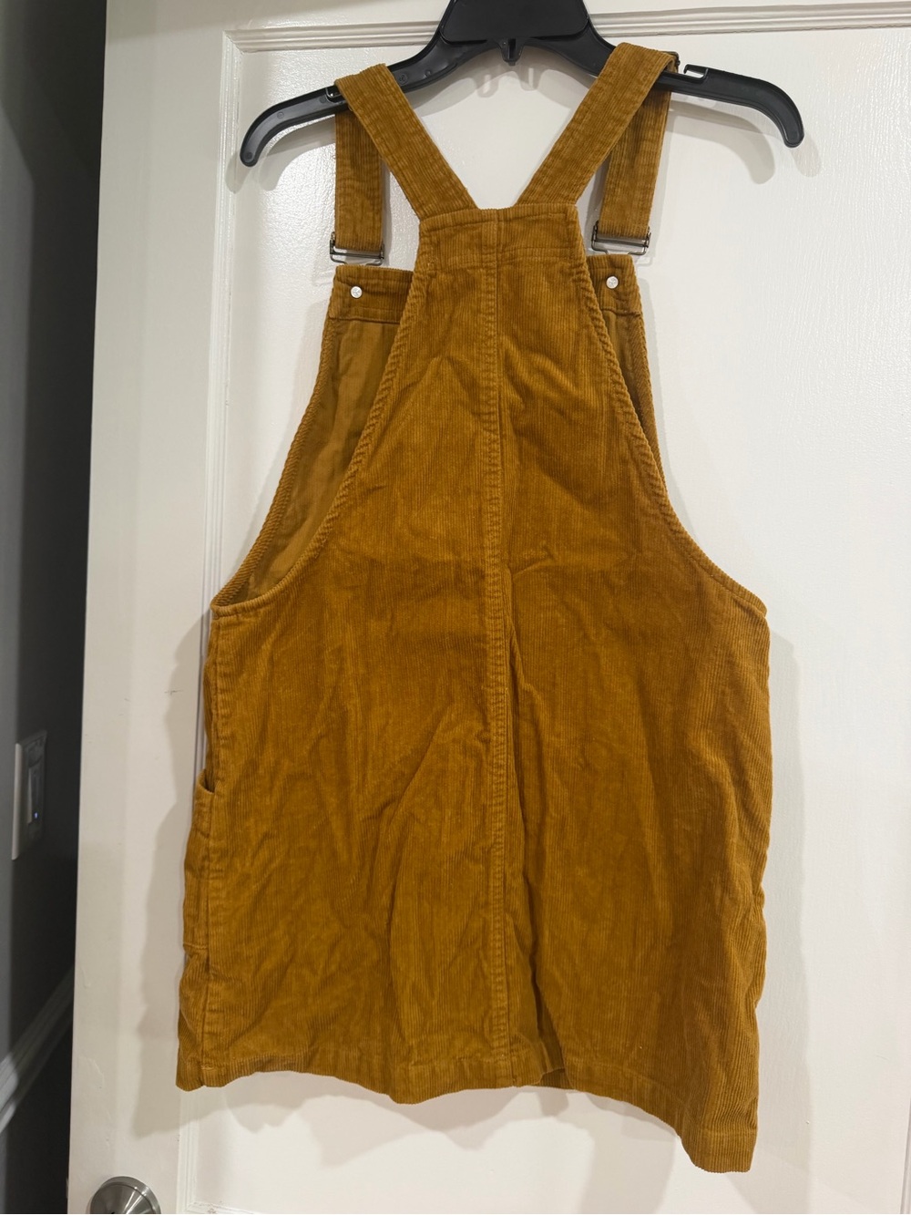 Copper Key Corduroy dress in Mustard Brown S - Picture 4 of 5